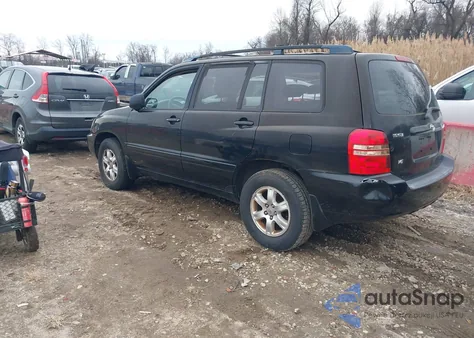 2003 Toyota Highlander V6 из США, поврежденный, VIN JTEGF21A930099398